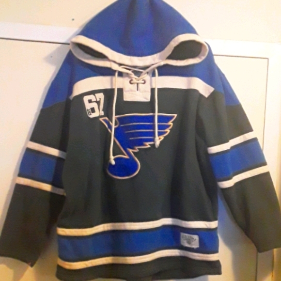 St.Louis Blues Est.67 NHL Old Time Hockey Hoody - Picture 1 of 11